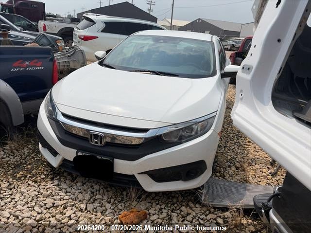 2018 Honda Civic, Water, IAAI, VIN 2HGFC2F68JH038311 — photo 2