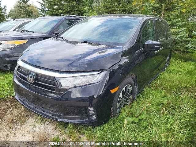 Vin: 5fnrl6h67nb503933, lot: 10275495, honda odyssey ex-l ex-l 20222