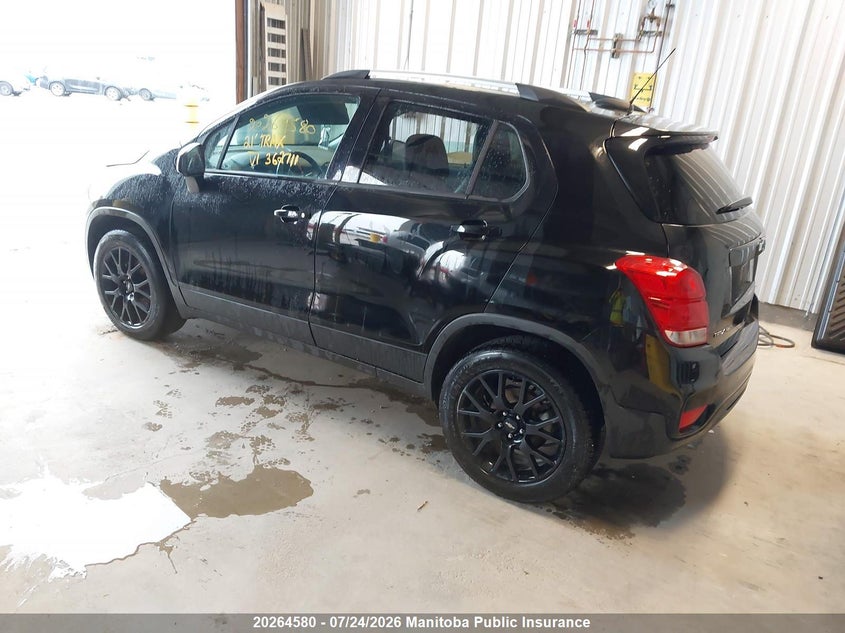 Vin: kl7cjpsm7mb362711, lot: 10275564, chevrolet trax lt 20213