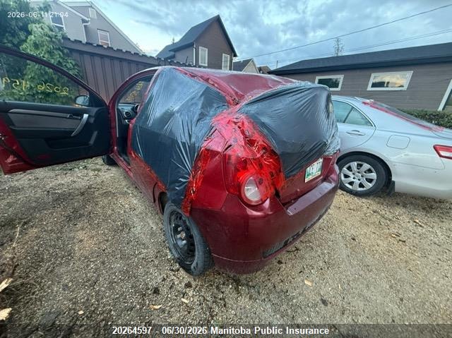 2009 PONTIAC WAVE HATCHBACK 1.6L I4 FI DOHC 16V NF4