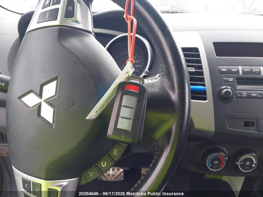 2011 Mitsubishi Outlander Ls VIN: JA4JT3AX4BU609882 Lot: 20264646