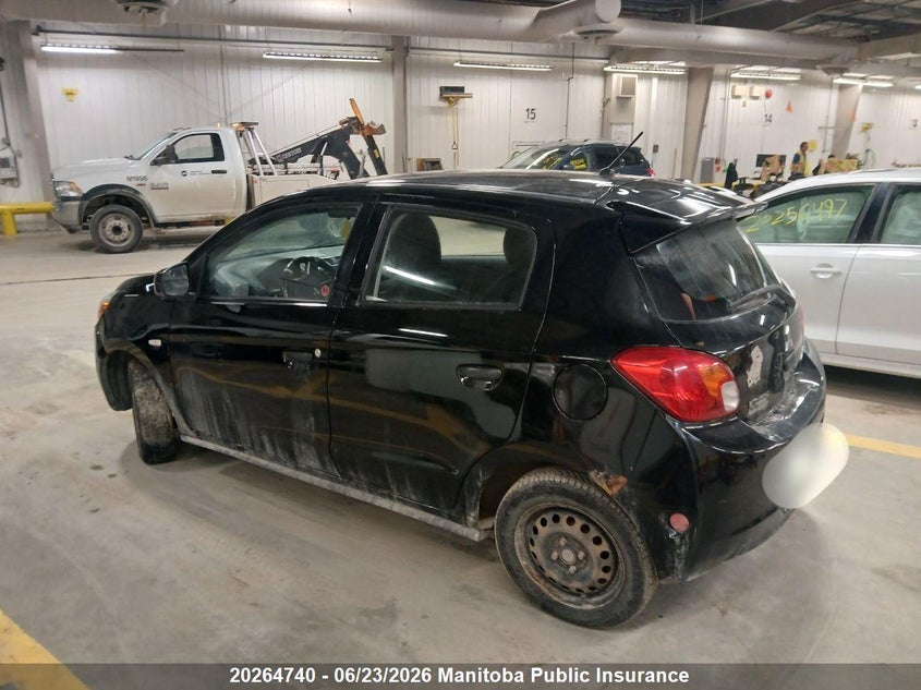 2015 Mitsubishi Mirage Es VIN: ML32A3HJ0FH005927 Lot: 20264740