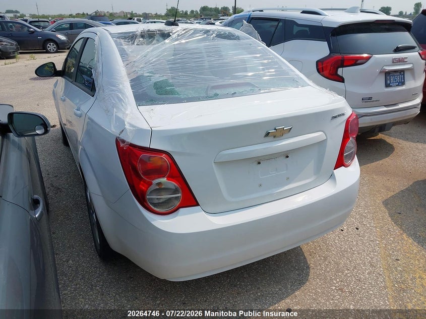 Vin: 1g1ja5sh7f4178905, lot: 10275730, chevrolet sonic ls 20153