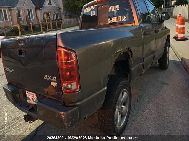 2004 DODGE RAM 1500 QUAD CAB PICKUP 5.7L V8 FI F