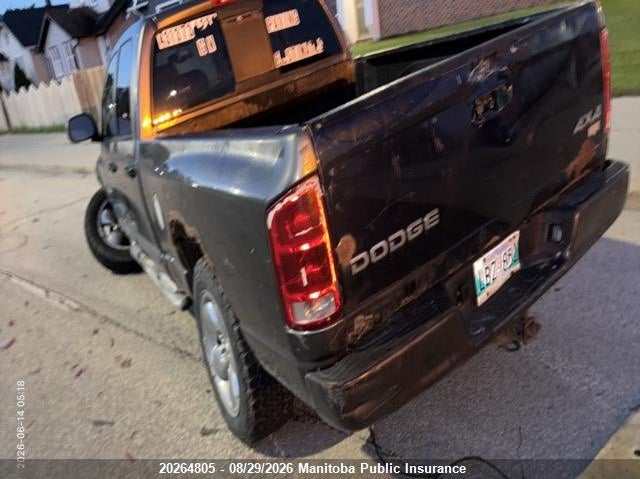 2004 DODGE RAM 1500 QUAD CAB PICKUP 5.7L V8 FI F