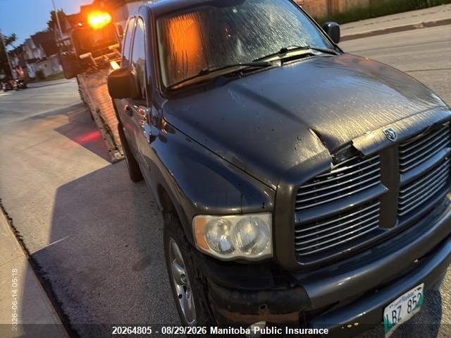 2004 DODGE RAM 1500 QUAD CAB PICKUP 5.7L V8 FI F