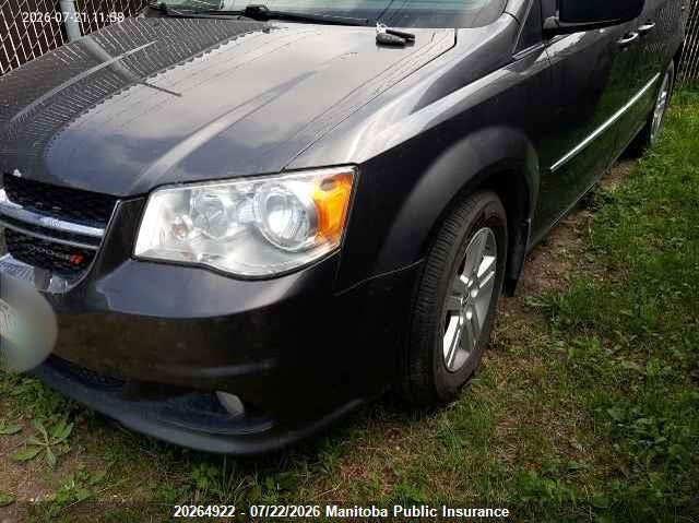 Vin: 2c4rdgdg4gr378785, lot: 10275906, dodge grand caravan crew 20162