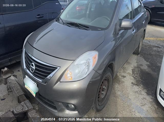 Vin: 3n1cn7ap7cl907437, lot: 10275958, nissan versa 1.6 sl 20122