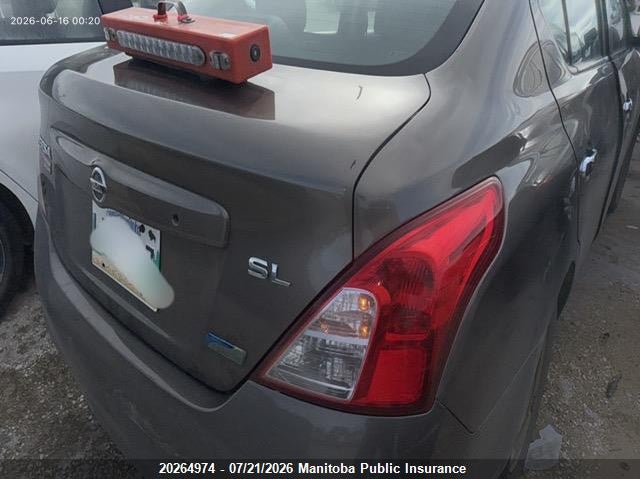 Vin: 3n1cn7ap7cl907437, lot: 10275958, nissan versa 1.6 sl 20124