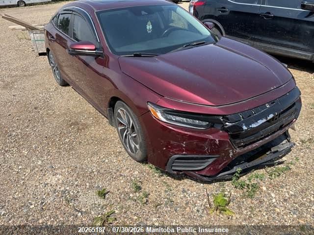 Vin: 19xze4f76le400483, lot: 10276171, honda insight touring 2020 img_1