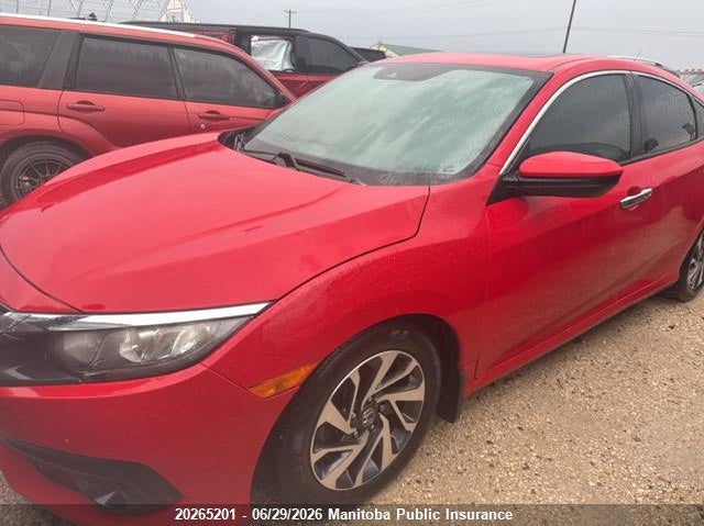 2017 Honda Civic, Water, IAAI, VIN 2HGFC2F8XHH031789 — photo 2