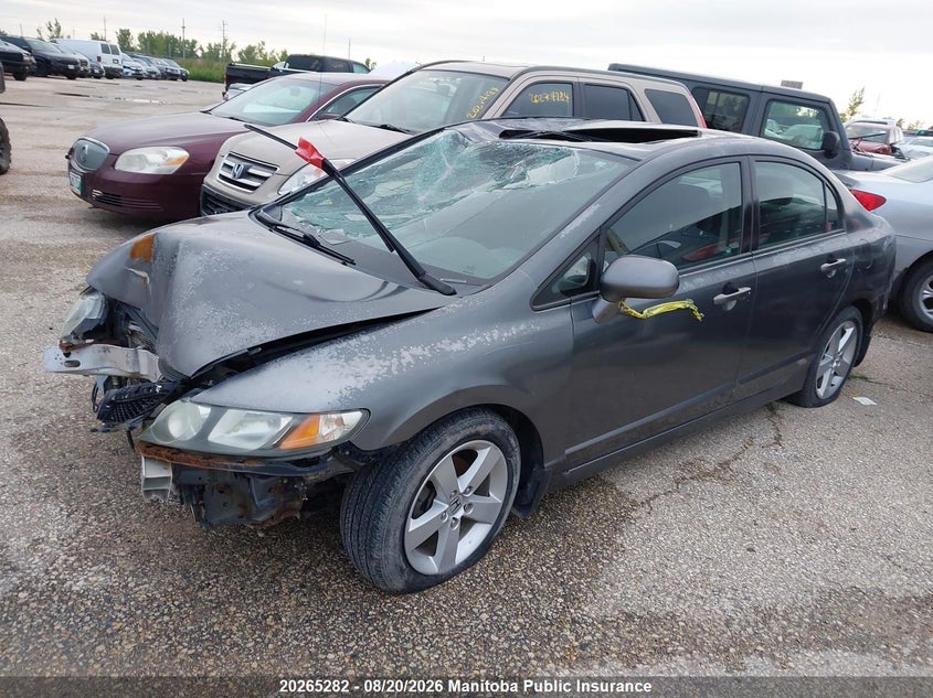 2009 Honda Civic, Roof, IAAI, VIN 2HGFA16619H019899 — photo 2