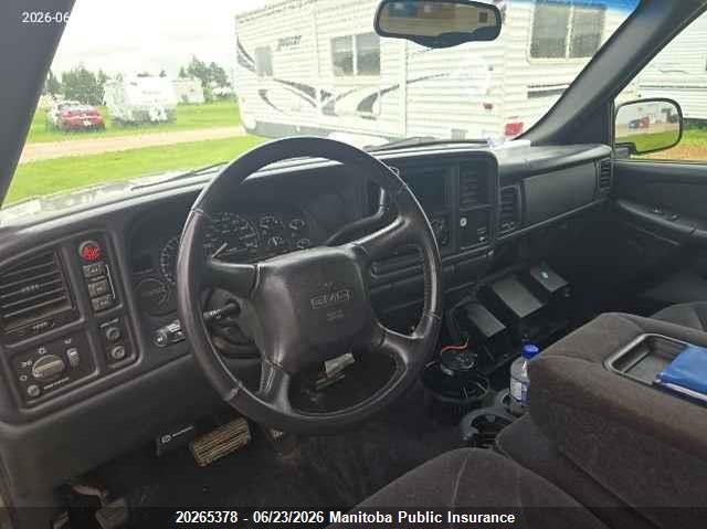 2002 GMC SIERRA 1500 EXT CAB PICKUP 5.3L V8 FI OHV F