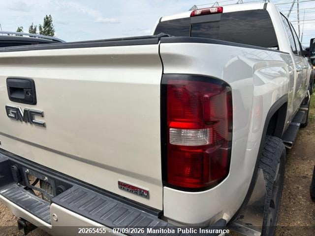 2015 GMC SIERRA 1500 SLT CREW CAB PICKUP 5.3L V8 FI OHV 16V NF2
