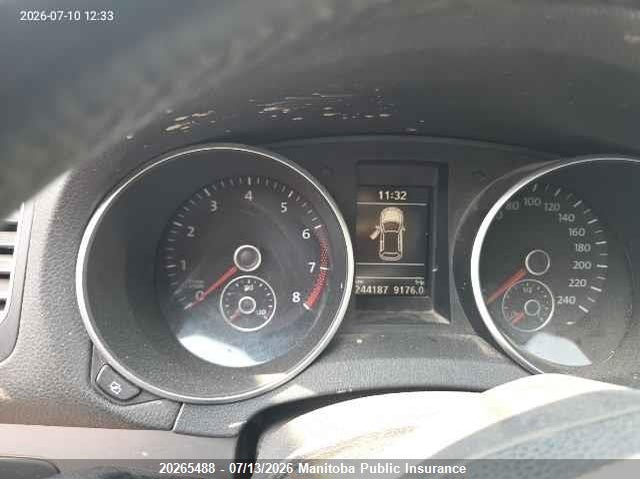 2012 Volkswagen Golf 2.5 VIN: WVWDA7AJ4CW186061 Lot: 20265488