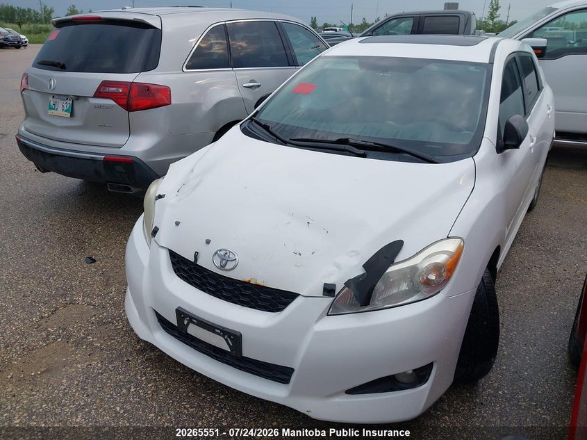 Vin: 2t1ku4ee3dc026855, lot: 10276535, toyota matrix 20132