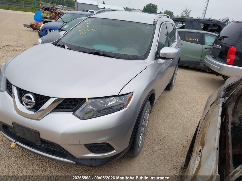 Vin: 5n1at2mv5fc877812, lot: 10276552, nissan rogue s 20152