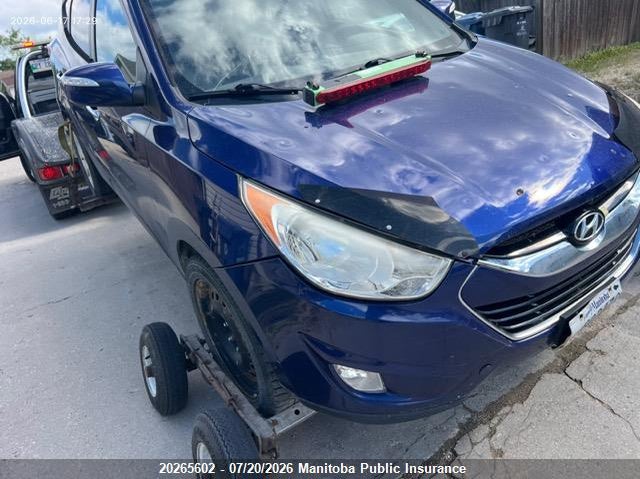 2010 Hyundai Tucson Limited VIN: KM8JUCAC3AU022518 Lot: 20265602