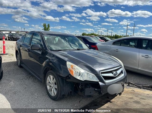 2012 Subaru Legacy 2.5I