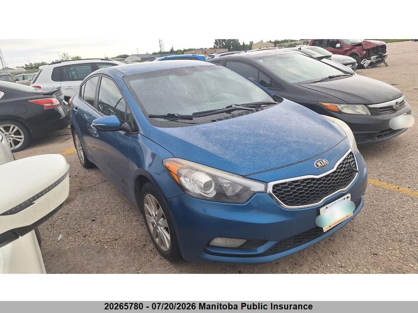 2014 Kia Forte Lx VIN: KNAFX4A66E5154073 Lot: 20265780