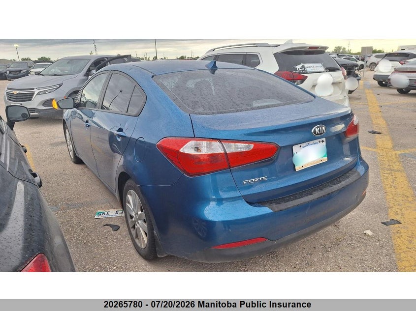 2014 Kia Forte Lx VIN: KNAFX4A66E5154073 Lot: 20265780