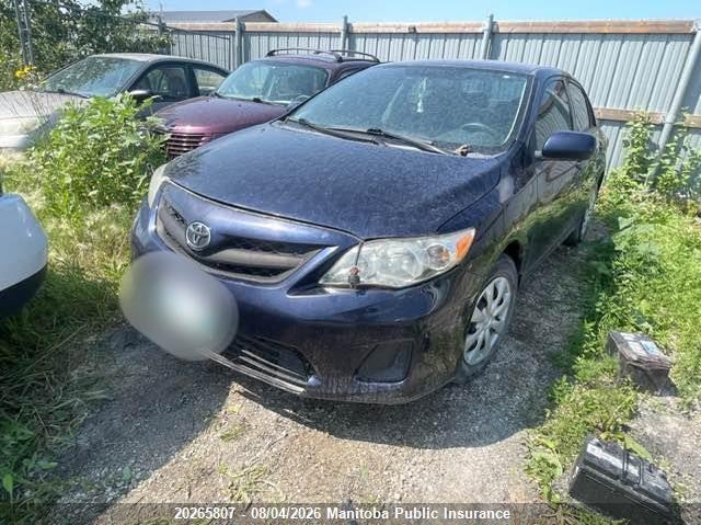 Vin: 2t1bu4ee7bc687480, lot: 10276791, toyota corolla ce 20112