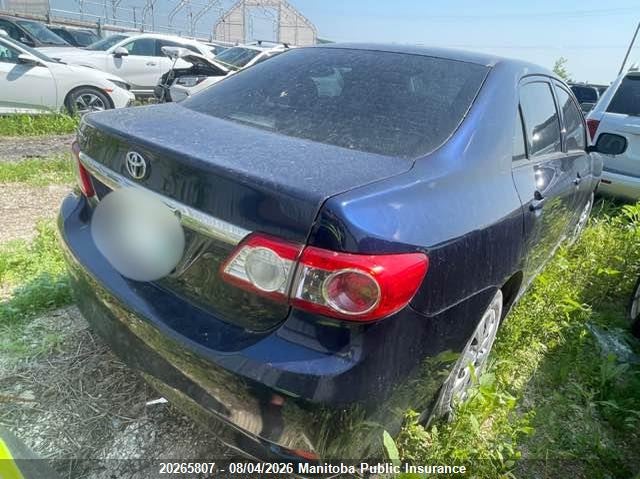 Vin: 2t1bu4ee7bc687480, lot: 10276791, toyota corolla ce 20114