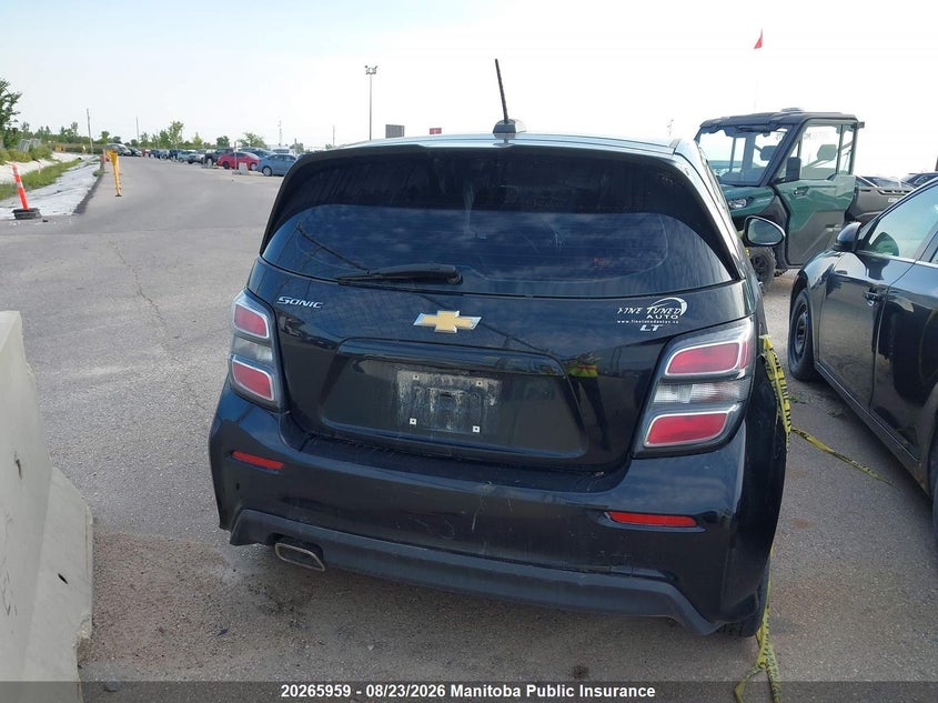 2017 CHEVROLET SONIC HATCHBACK GAS