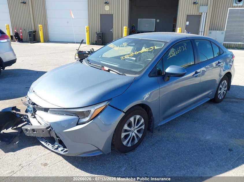 Vin: jtdbdmhe6p3003644, lot: 10277010, toyota corolla le hybrid null 20232