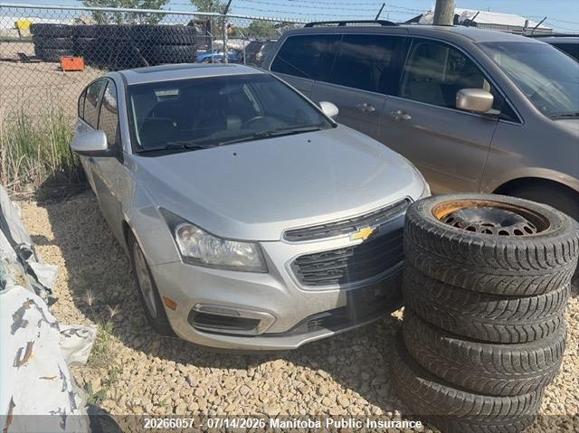 2015 CHEVROLET CRUZE LT TURBO