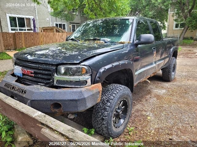 2005 GMC SIERRA 1500 EXT CAB PICKUP 4.8L V8 FI F