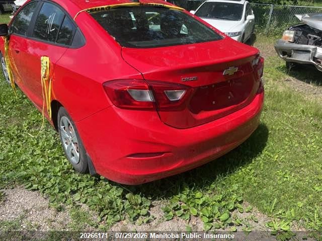 Vin: 1g1bc5sm9j7148629, lot: 10277155, chevrolet cruze ls turbo 20183
