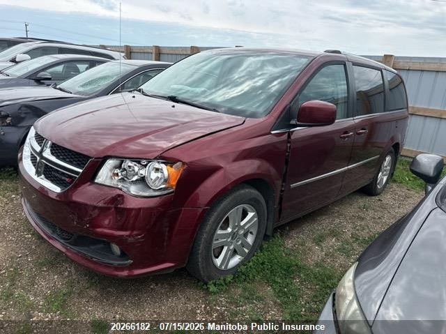 Vin: 2c4rdgdgxhr575946, lot: 10277166, dodge grand caravan crew 20172