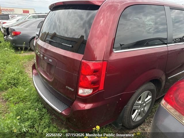Vin: 2c4rdgdgxhr575946, lot: 10277166, dodge grand caravan crew 20174