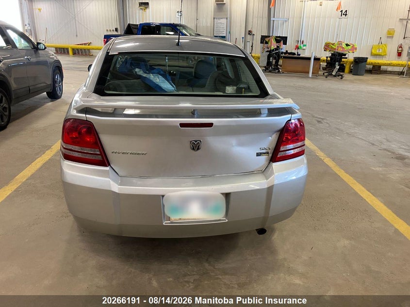 2008 DODGE AVENGER SEDAN 2.7L V6 FI DOHC 24V F4