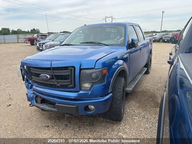 2014 FORD F150 FX4 SUPERCREW PICKUP 5.0L V8 FI DOHC 32V NF4