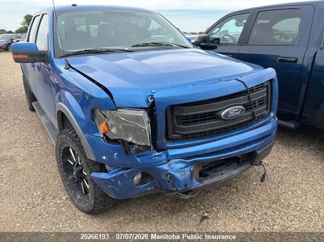 2014 FORD F150 FX4 SUPERCREW PICKUP 5.0L V8 FI DOHC 32V NF4