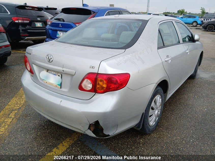 Vin: 2t1bu4ee0ac479911, lot: 10277201, toyota corolla ce 20104