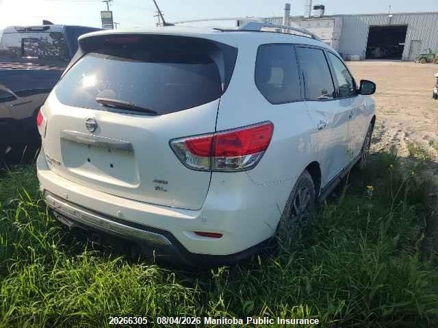 Vin: 5n1ar2mm5ec640032, lot: 10277289, nissan pathfinder sl 20144