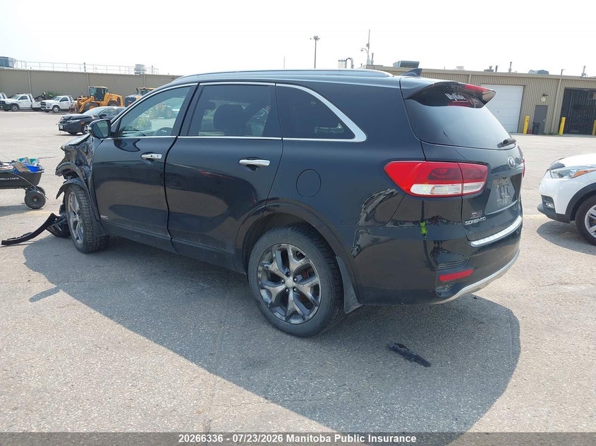 Vin: 5xypkda53hg281131, lot: 10277320, kia sorento sx v6 20173