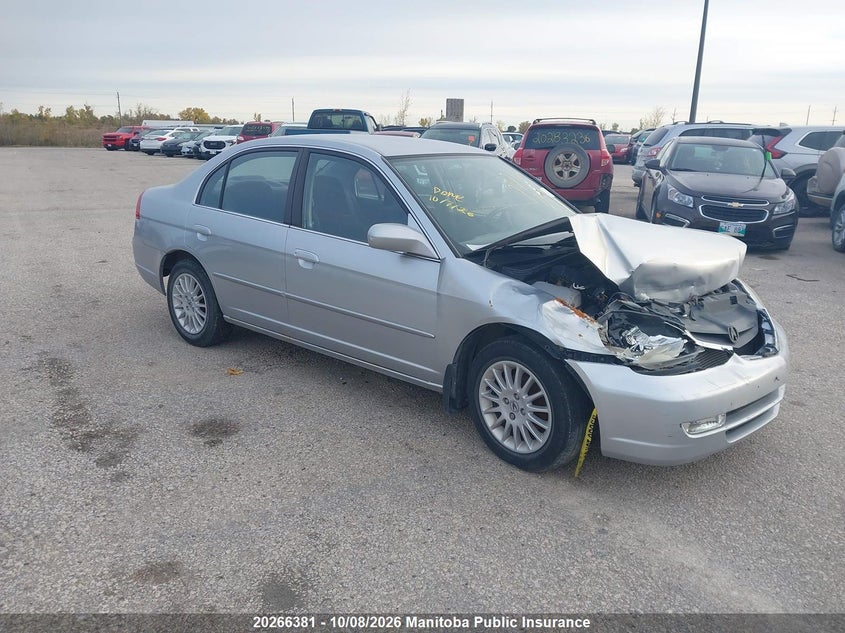 2002 Acura 1.7El, Right Front, IAAI, VIN 2HHES36662H001226