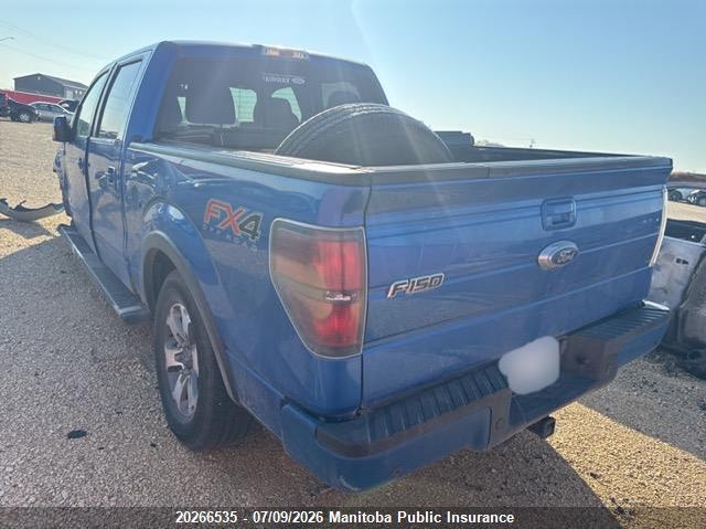 2014 FORD F150 FX4 SUPERCREW PICKUP 3.5L V6 FI DOHC 24V NF4