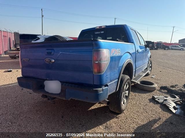 2014 FORD F150 FX4 SUPERCREW PICKUP 3.5L V6 FI DOHC 24V NF4