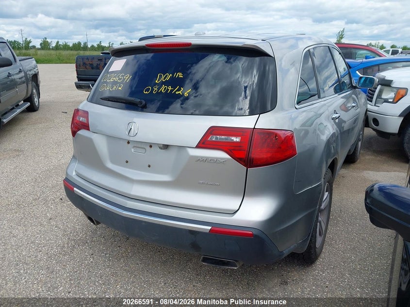 Vin: 2hnyd2h68dh000612, lot: 10277575, acura mdx tech 20134