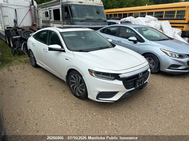 Vin: 19xze4f73ke400875, lot: 10277790, honda insight touring 2019 img_1