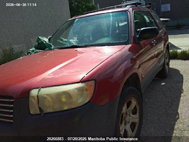 2006 SUBARU FORESTER 2.5 X SPORT UTILITY VEHICLE 2.5L H4 FI SOHC 16V F4