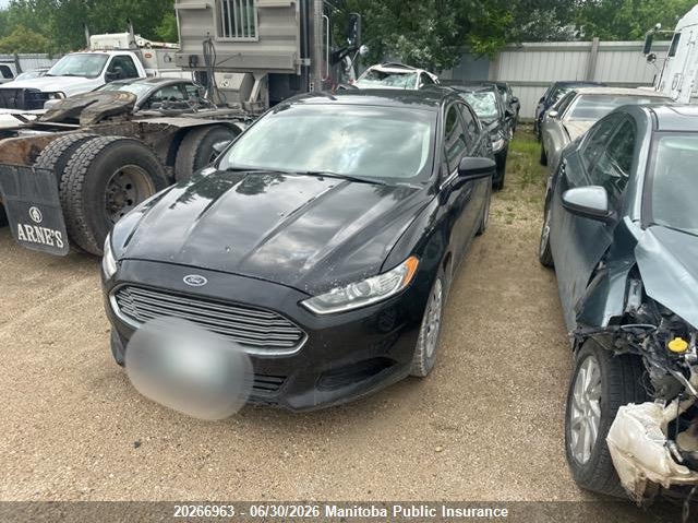 2013 FORD FUSION SEDAN 2.5L I4 FI DOHC 16V NF4