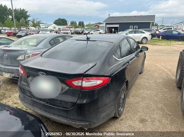 2013 FORD FUSION SEDAN 2.5L I4 FI DOHC 16V NF4