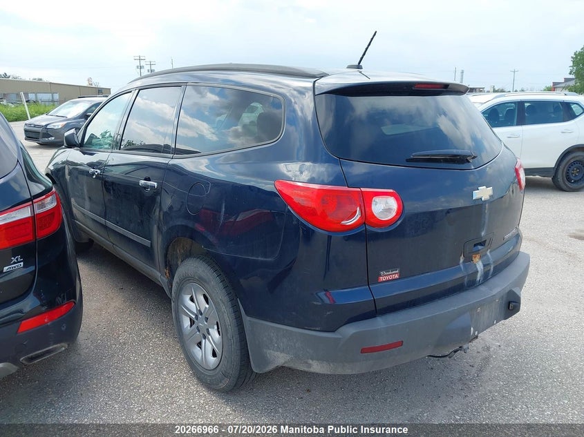 Vin: 1gnkreed9cj250916, lot: 10277950, chevrolet traverse ls 20123