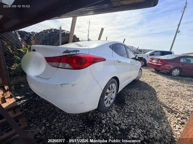 Vin: 5npdh4ae3dh271428, lot: 10277961, hyundai elantra gl 20133